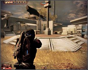 Dopiero po wyeliminowaniu wszystkich pomiotów przycupnij w jednym z narożników planszy i przystąp do atakowania biegających po okolicy zombiaków - Mass Effect 2: Horyzont - opis przejścia, solucja - Mass Effect 2 - poradnik do gry