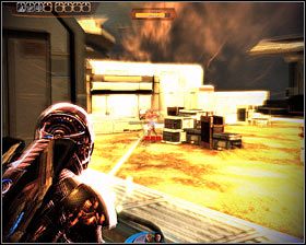 Twoje zadanie będzie polegało na ochranianiu wieży - Mass Effect 2: Horyzont - opis przejścia, solucja - Mass Effect 2 - poradnik do gry