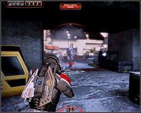 Najważniejsze jest jednak to żeby zdobyć pokazany na pierwszym screenie ładunek wybuchowy - Mass Effect 2: Akta, Tali - opis przejścia, solucja - Mass Effect 2 - poradnik do gry