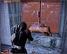 Docelowo musisz przebić się do pokazanych na pierwszym screenie drzwi - Mass Effect 2: Akta, Tali - opis przejścia, solucja - Mass Effect 2 - poradnik do gry