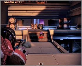 Gdy tylko śmigłowiec przeleci w inne miejsce rozstaw swoich pomocników za nowymi zasłonami - Mass Effect 2: Akta, Egzekutorka - opis przejścia, solucja - Mass Effect 2 - poradnik do gry