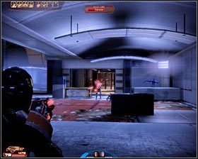 Zapisz stan gry i otwórz znajdujące się obok drzwi - Mass Effect 2: Akta, Zabójca - opis przejścia, solucja - Mass Effect 2 - poradnik do gry