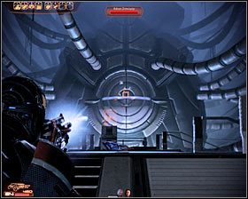 Po znalezieniu się w kolejnym pomieszczeniu obejrzysz krótką cut-scenkę i przystąpisz do walk - Mass Effect 2: Moduł identyfikacyjny Żniwiarza - opis przejścia, solucja - Mass Effect 2 - poradnik do gry