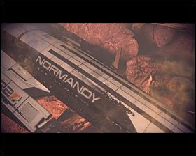 Ostatni filmik ukaże Normandię wykonującą awaryjne lądowanie - Mass Effect 2: Powstrzymaj Zbieraczy - FINAŁ (etap 1) - opis przejścia, solucja - Mass Effect 2 - poradnik do gry