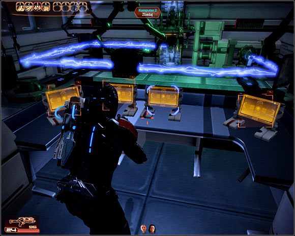 Do rozwiązania masz teraz prostą zagadkę logiczną - Mass Effect 2: Opuszczona stacja badawcza - opis przejścia, solucja - Mass Effect 2 - poradnik do gry