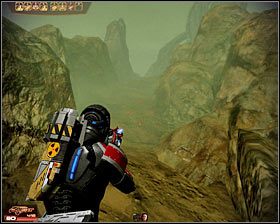 Po drodze uważaj na kolejne potwory - Mass Effect 2: Przekaźnik komunikacyjny Krwawej Hordy - opis przejścia, solucja - Mass Effect 2 - poradnik do gry