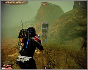 W okolicy znajduje się nowe zbiorowisko surowców (pierwszy screen), dzięki któremu pozyskasz 400 jednostek platyny - Mass Effect 2: Przekaźnik komunikacyjny Krwawej Hordy - opis przejścia, solucja - Mass Effect 2 - poradnik do gry