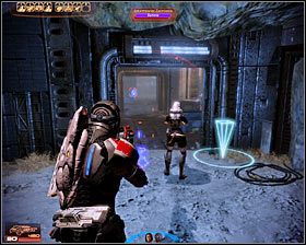 Przystąp do eksploracji strefy [Helyme - Placówka Eldfell-Ashland] - Mass Effect 2: Opanowana kopalnia - opis przejścia, solucja - Mass Effect 2 - poradnik do gry