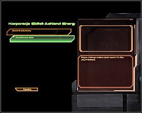 ZAPISZ stan gry, a następnie odszukaj pokazaną na pierwszym screenie jednostkę centralną - Mass Effect 2: Opanowana kopalnia - opis przejścia, solucja - Mass Effect 2 - poradnik do gry