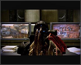 Po dotarciu na miejsce zabierz 3750 kredytów z prawego sejfu (nie musisz się do niego włamywać), a następnie skorzystaj z głównej konsoli, rozwiązując drugi typ mini-gry - Mass Effect 2: Wystrzelenie rakiet Oszczep - opis przejścia, solucja - Mass Effect 2 - poradnik do gry