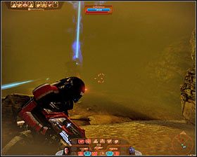 W trakcie rozgrywania tej misji głównym utrudnieniem będzie bardzo słaba widoczność, w rezultacie czego będziesz często musiał atakować gethy na oślep - Mass Effect 2: Wykryto anomalie pogodowe - opis przejścia, solucja - Mass Effect 2 - poradnik do gry