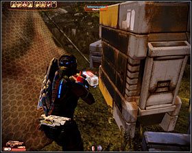 Na początek zajmij się zbadaniem okolic lądowiska - Mass Effect 2: Katastrofa quariańskiego statku - opis przejścia, solucja - Mass Effect 2 - poradnik do gry