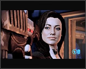 Jeszcze w trakcie przejażdżki windą będziesz miał okazję ponownie porozmawiać z Mirandą - Mass Effect 2: Miranda, Córka marnotrawna - opis przejścia, solucja - Mass Effect 2 - poradnik do gry