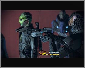 Ruszaj w stronę nowych drzwi celem uaktywnienia ostatniej już serii cut-scenek - Mass Effect 2: Thane, Grzechy ojca - opis przejścia, solucja - Mass Effect 2 - poradnik do gry