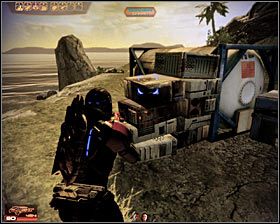 Od razu po odzyskaniu kontroli nad drużyną rozstaw swoich podwładnych za dostępnymi zasłonami, a to dlatego, że łowcy będą paradoksalnie doskonale uzbrojeni - Mass Effect 2: Jacob, Dar wielkości - opis przejścia, solucja - Mass Effect 2 - poradnik do gry