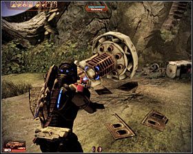 Biegnij prosto, rozstawiając swoich podwładnych za pokazanymi na pierwszym screenie zasłonami - Mass Effect 2: Jacob, Dar wielkości - opis przejścia, solucja - Mass Effect 2 - poradnik do gry