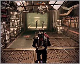 Od razu po znalezieniu się w strefie [Wędrowna flota ] odbędziesz wstępną rozmowę z Kapitanem KarDanną , po czym będziesz mógł przystąpić do eksploracji tej lokacji - Mass Effect 2: Tali, Zdrada - opis przejścia, solucja - Mass Effect 2 - poradnik do gry