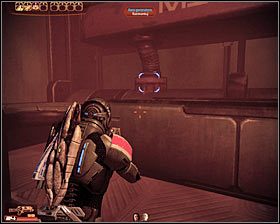 Rozejrzyj się za drugim panelem po swojej lewej stronie (pierwszy screen), z którego również musisz skorzystać - Mass Effect 2: Zaeed, Cena zemsty - opis przejścia, solucja - Mass Effect 2 - poradnik do gry