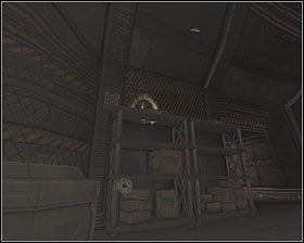 W pomieszczeniu z pojazdem gąsienicowym pojemnik leży na szafce, blisko miejsca, w którym jeden z techników manipulował przy panelu kontrolnym - Refinery | Kanistry w Aliens vs Predator - Aliens vs Predator - poradnik do gry