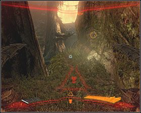 Kilkadziesiąt metrów przed wejściem do stacji Gateway znajduje się półka skalna, na której leży trofeum - Jungle | Trofea w Aliens vs Predator - Aliens vs Predator - poradnik do gry