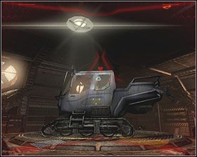 Po dotarciu do rafinerii, trafisz do pomieszczenia z niebieskim pojazdem gąsienicowym - Refinery | Trofea w Aliens vs Predator - Aliens vs Predator - poradnik do gry