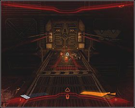 W maszynowni dostań się na podwieszony pod sufitem mostek, który biegnie przez całą salę - Refinery | Trofea w Aliens vs Predator - Aliens vs Predator - poradnik do gry