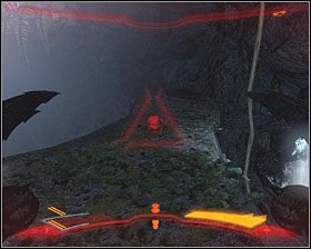 Przebrnąwszy przez kamienny most, wylądujesz w grocie opanowanej przez stwory plujące kwasem - Ruins | Trofea w Aliens vs Predator - Aliens vs Predator - poradnik do gry