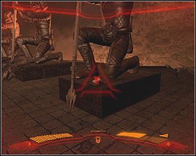 Trofeum leży na posągu klęczącego Predatora - Pyramid | Trofea w Aliens vs Predator - Aliens vs Predator - poradnik do gry