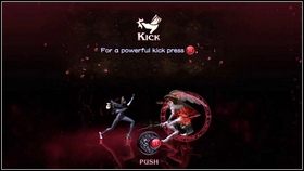 Pierwsza lekcja dotyczy podstawowych ciosów - Prologue: The Vestibule | Opis przejścia Bayonetta - Bayonetta - poradnik do gry