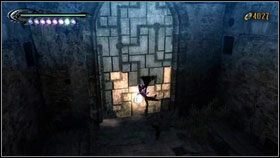 Po walce biegniemy prosto, pokonujemy kolejny oddział aniołów i otwieramy drzwi - Chapter II: Vigrid, City of Deja Vu | Opis przejścia Bayonetta - Bayonetta - poradnik do gry