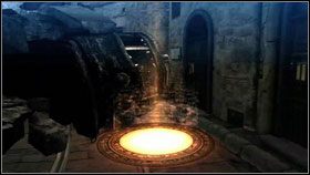 Wchodząc na uliczkę z torami skręcamy w prawo - Chapter II: Vigrid, City of Deja Vu | Opis przejścia Bayonetta - Bayonetta - poradnik do gry