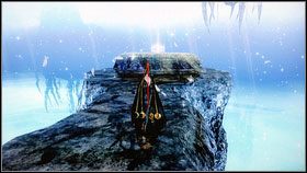 W rajskim ogrodzie [1] odwracamy sie o 180 stopni i idziemy w prawo po Long Playa - Chapter III: The Burning Ground (2) | Opis przejścia Bayonetta - Bayonetta - poradnik do gry