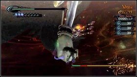 Gdy wpadniemy do jednego z nich, zostajemy zamienieni w małą dziewczynkę [1] - Epilogue - Requiem (2) | Opis przejścia Bayonetta - Bayonetta - poradnik do gry