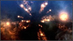 Po wylądowaniu na powierzchni rzeźby, zmieniamy się w panterę i biegniemy jak najszybciej po rozpadającej się konstrukcji [1] - Epilogue - Requiem (1) | Opis przejścia Bayonetta - Bayonetta - poradnik do gry