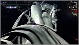 Z nieba zacznie spadać deszcz meteorów, a naszym zadaniem będzie omijacie kręgów na ziemi [1] - Epilogue - Requiem (1) | Opis przejścia Bayonetta - Bayonetta - poradnik do gry