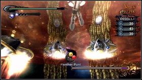 Pojedynek można podzielić na dwa główne, powtarzające się na zmianę etapy - Epilogue - Requiem (1) | Opis przejścia Bayonetta - Bayonetta - poradnik do gry