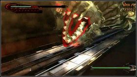 Schodząc w dół napotkamy kolejnego znajomego - Chapter XV: A Tower of Truth (2) | Opis przejścia Bayonetta - Bayonetta - poradnik do gry