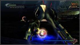 W pewnym momencie jeden z wieżowców runie i walka trochę się zmieni - Chapter XIV: Isle Del Sol | Opis przejścia Bayonetta - Bayonetta - poradnik do gry