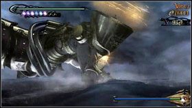 Żeby uniknąć jego ataków [1], cały czas pozostajemy w ruchu - Chapter XIII: The Cardinal Virtue of Prudance | Opis przejścia Bayonetta - Bayonetta - poradnik do gry