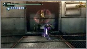 Kilka kroków dalej zauważymy uchylone drzwi [1] - Chapter XII: The Broken Sky | Opis przejścia Bayonetta - Bayonetta - poradnik do gry