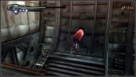 Po dotarciu do czerwonego portalu skręcamy w prawo [1] - Chapter XII: The Broken Sky | Opis przejścia Bayonetta - Bayonetta - poradnik do gry