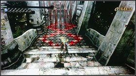Po kilku krokach dojdziemy do korytarza, który blokują pojawiające się kolce [1] - Chapter X: Paradiso - A Sea of Stars | Opis przejścia Bayonetta - Bayonetta - poradnik do gry