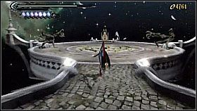 Na drugim końcu korytarza, czeka na nas portal do sklepu Rodina [1] - Chapter X: Paradiso - A Sea of Stars | Opis przejścia Bayonetta - Bayonetta - poradnik do gry