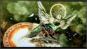 Przeskakujemy przez platformy światła, a po drodze otwieramy Witch Tomba z Broken Witch Heart [1] - Chapter IX: Paradiso A Remembrance of Time (2) | Opis przejścia Bayonetta - Bayonetta - poradnik do gry