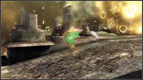 Stamtąd przelatujemy w formie ptaka na platformę z Alfheimem [1] - Chapter IX: Paradiso A Remembrance of Time (2) | Opis przejścia Bayonetta - Bayonetta - poradnik do gry