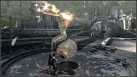 Wskakujemy do ogrodu i idziemy maksymalnie w lewo - Chapter IX: Paradiso A Remembrance of Time (1) | Opis przejścia Bayonetta - Bayonetta - poradnik do gry