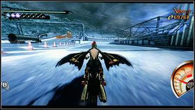 Zaraz po walce czeka nas krótki QTE (A), a po nim przejażdżka na motocyklu [1] - Chapter VIII: Route 666 | Opis przejścia Bayonetta - Bayonetta - poradnik do gry