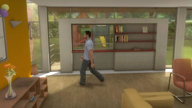 Idź do pracowni - wzdłuż oszklonej ściany - Prolog (Prologue) | Opis przejścia Heavy Rain - Heavy Rain - poradnik do gry