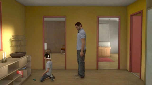 Shaun cierpi po utracie zwierzątka - nie możesz niestety nic na to poradzić - Prolog (Prologue) | Opis przejścia Heavy Rain - Heavy Rain - poradnik do gry