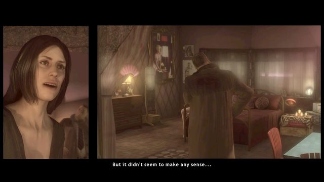 Wtargnij nieco siłą do pokoju Lauren, wszystko się niebawem uspokoi - Melina (Sleazy Place) | Opis przejścia Heavy Rain - Heavy Rain - poradnik do gry